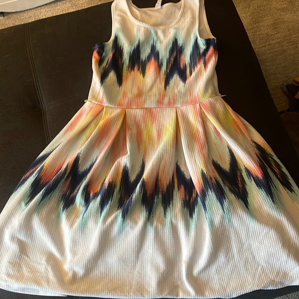 Multi color kids dress